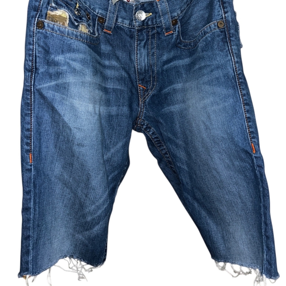 Men's Blue Denim Shorts